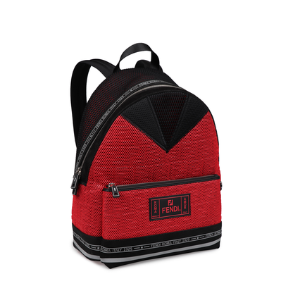 Technical Fabric Backpack with Logo