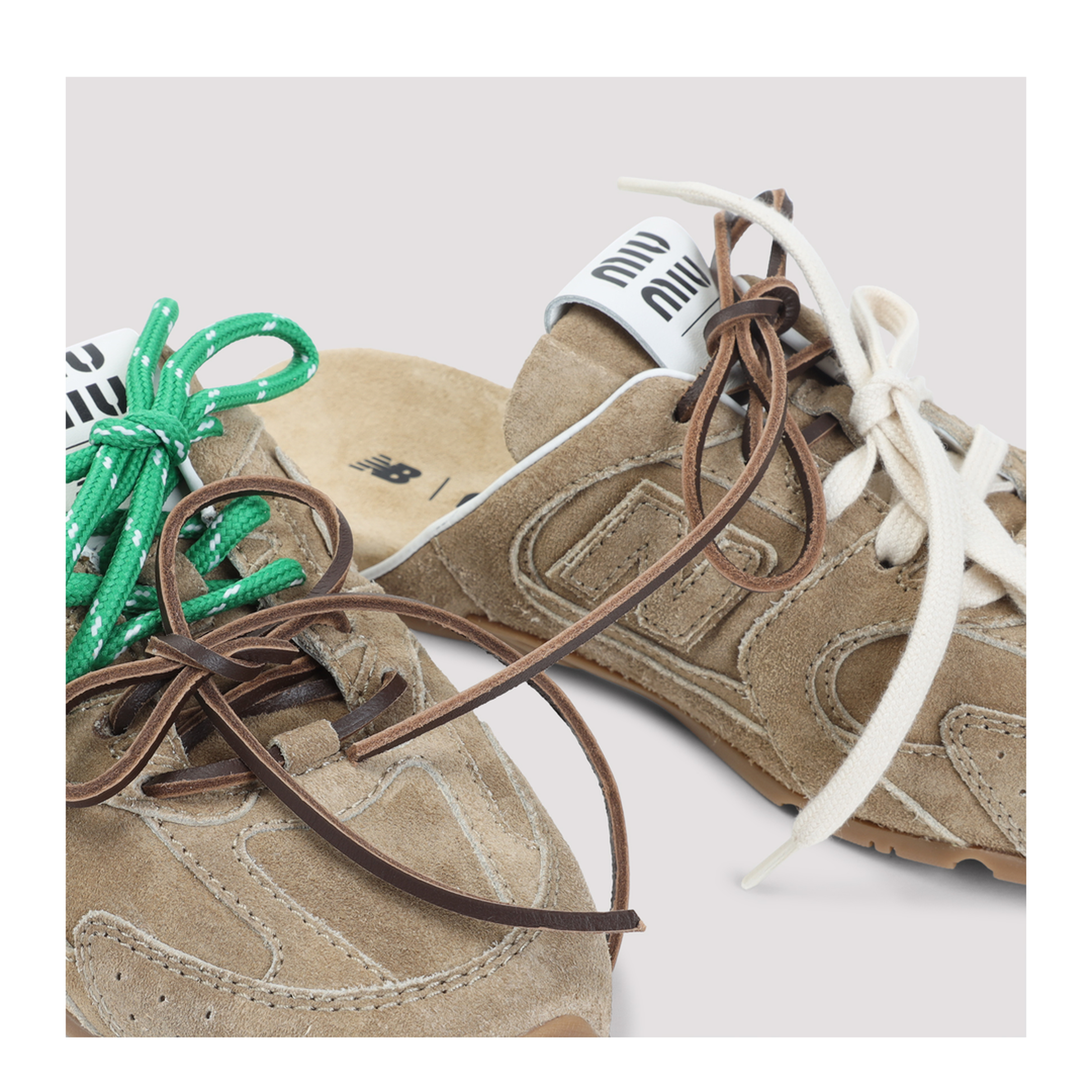 MAYFEYR - Miu Miu - Nb Mules Sneakers - 5E333EF005Z5O