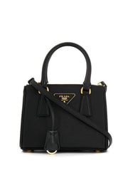 Galleria Mini Top Handle Bag, Gold Hardware