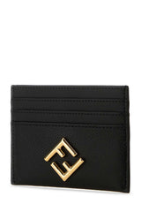 FF Diamonds Card Case, Gold Hardware