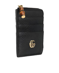 Bamboo Tab Zip Wallet, Gold Hardware