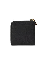 Bamboo Tab Zip Wallet, Gold Hardware