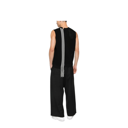 MAYFEYR - Y-3 - Gfx Knitted Vest With Perforated Details - KH0420