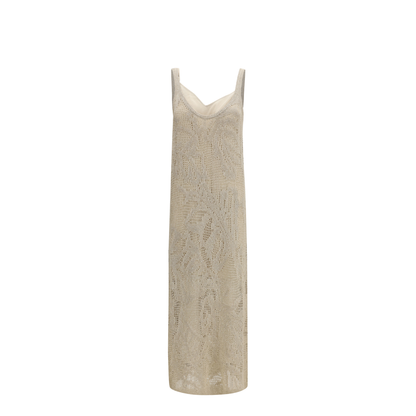 MAYFEYR - Brunello Cucinelli - Dazzling Water Lillies Dress - MDT771A92