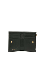 Cassandre Vertical Wallet, Gold Hardware