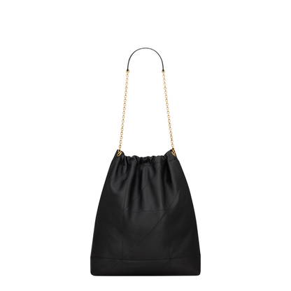 Jamie Large Nappa Bucket Bags - Black