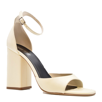 MAYFEYR - Paris Texas - Cream Sandals - PX982XLTH3VAN