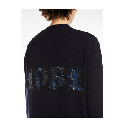 MAYFEYR - Max Mara - Wool And Cashmere Cardigan With Sequins - 2421346052650VILLAR028