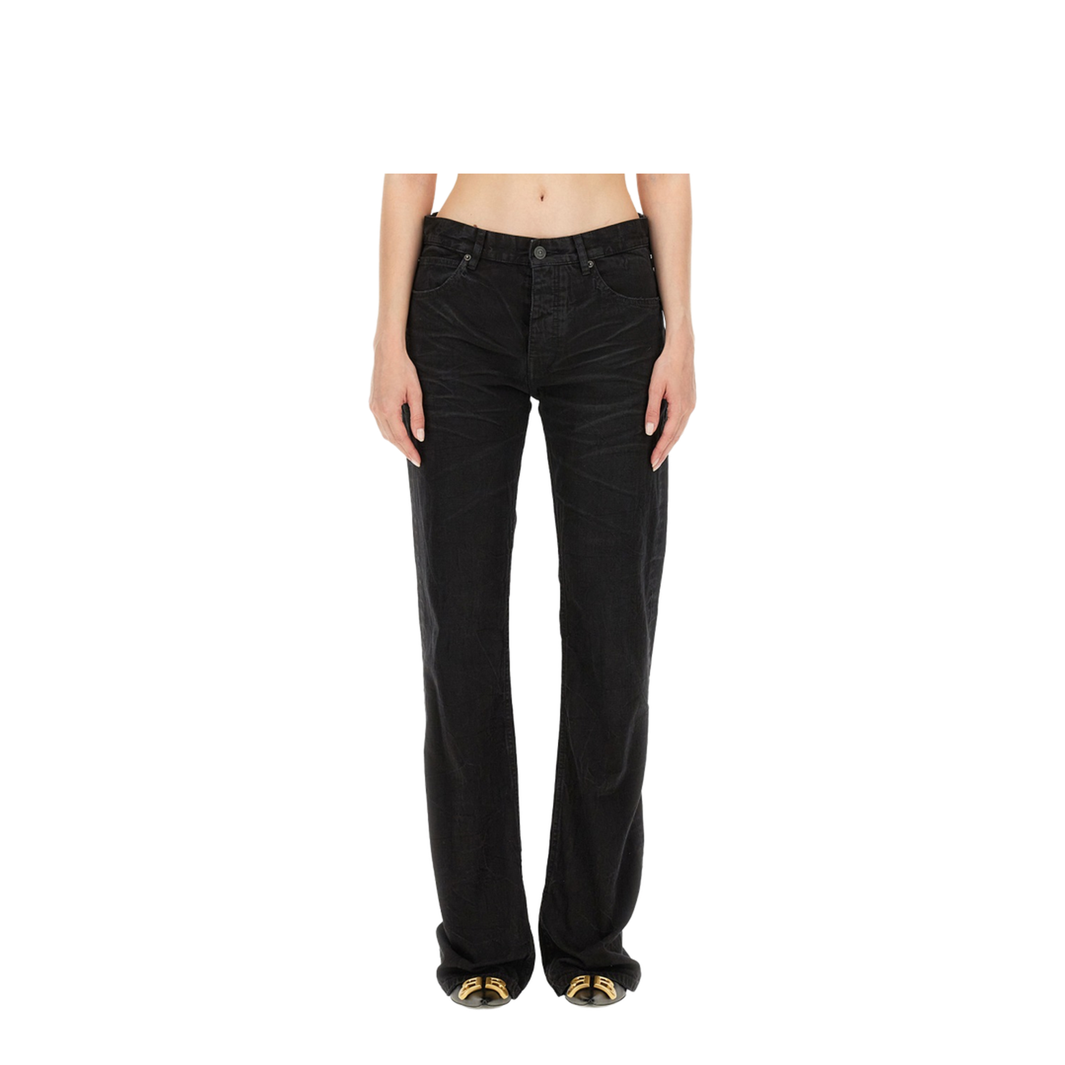 Low Waist Straight Jeans