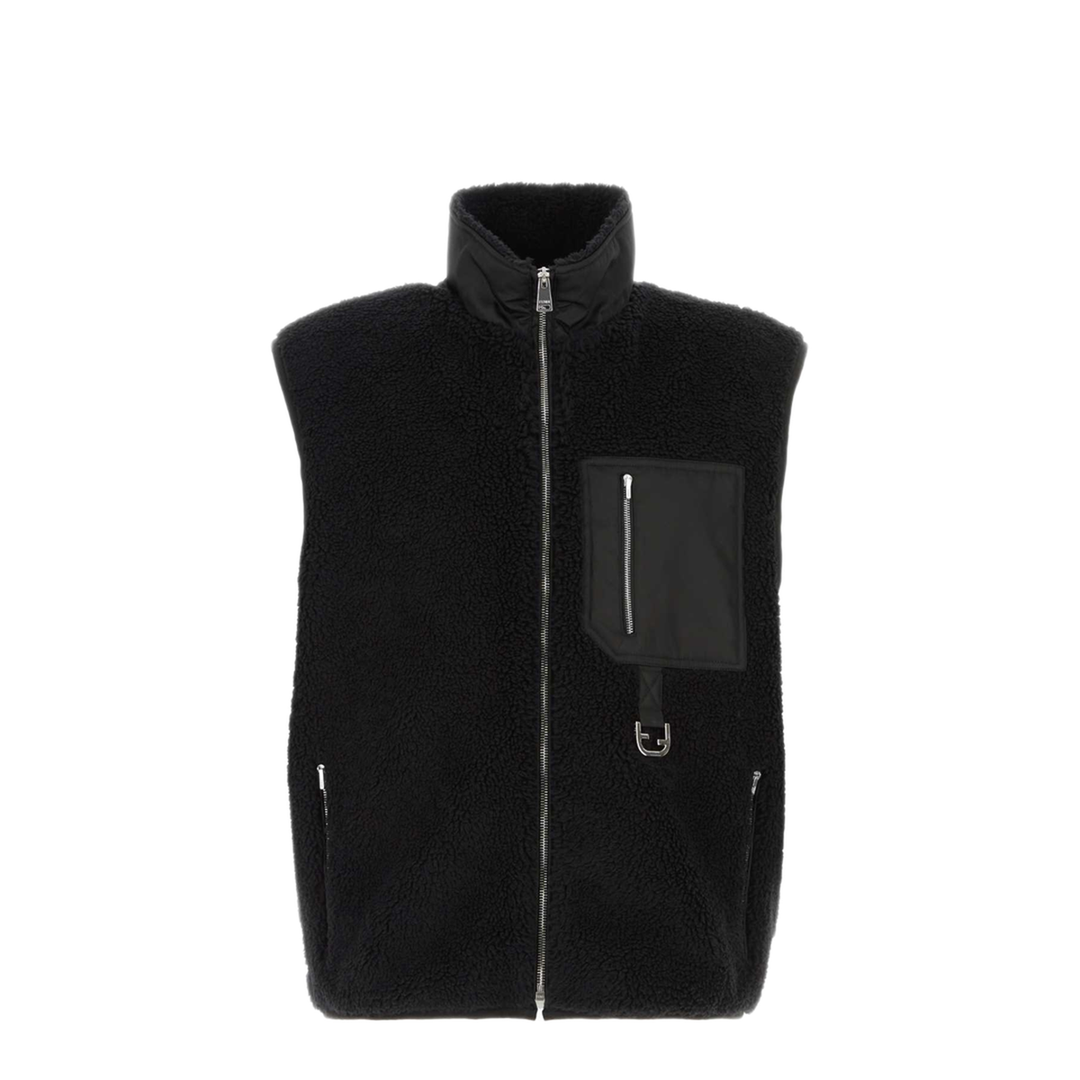 MAYFEYR - Fendi - Black Teddy Fabric Vest - FT0085AVY9F0QA1