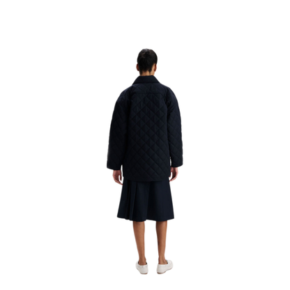 MAYFEYR - A.P.C. - Georges Quilted Wool Jacket - PSANGM32034IAK