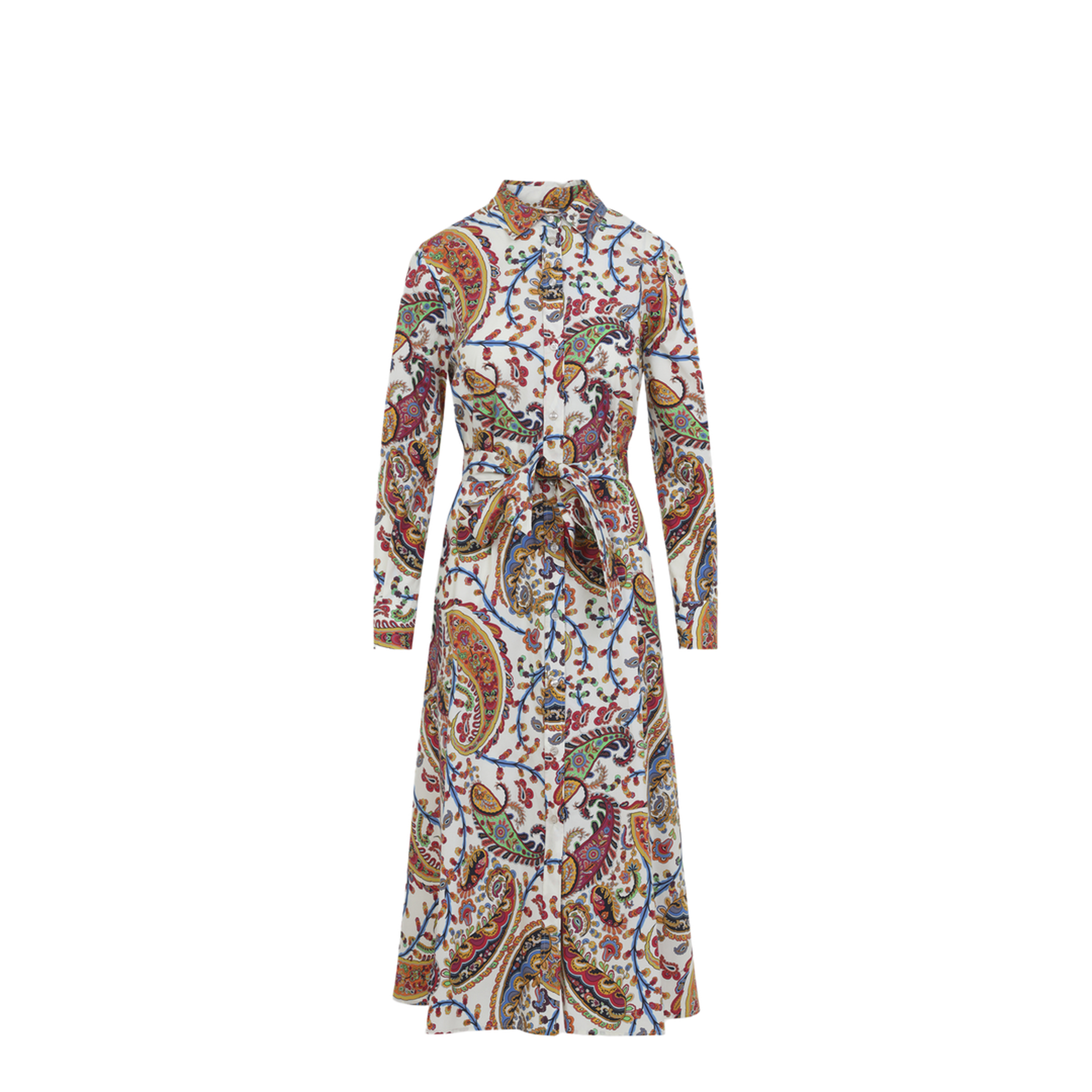 Etro Belted Midi Dress – MAYFEYR