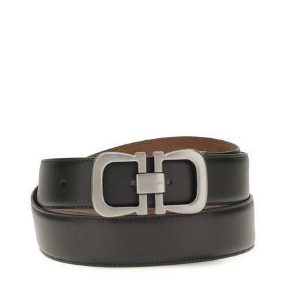 MAYFEYR - Ferragamo - Reversible Leather Belt With Logo - 795581001
