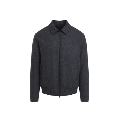 MAYFEYR - Kiton - Bomber Jacket - UW2494V0452L15006GRIGIO