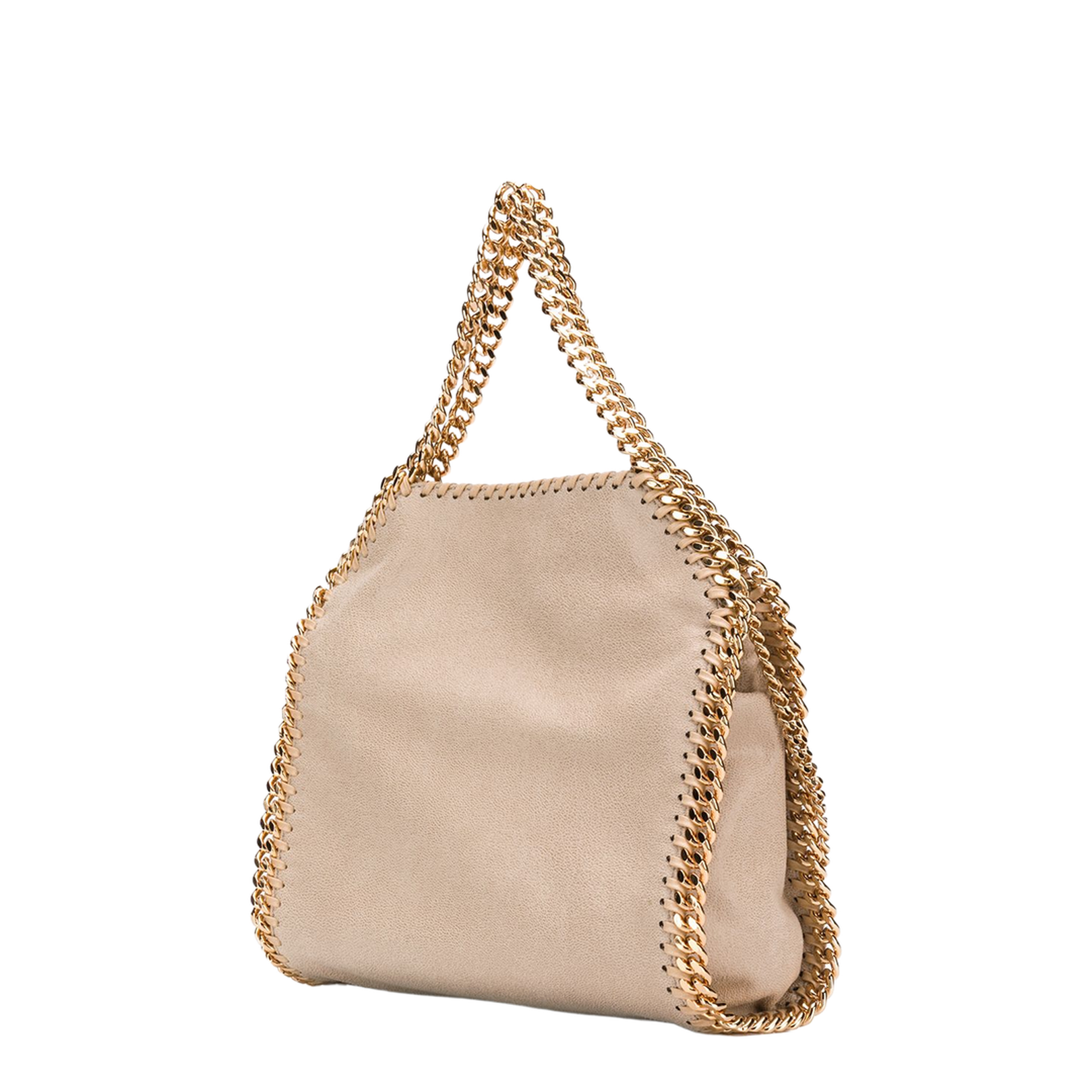 Clotted Cream Falabella Mini Tote Bag