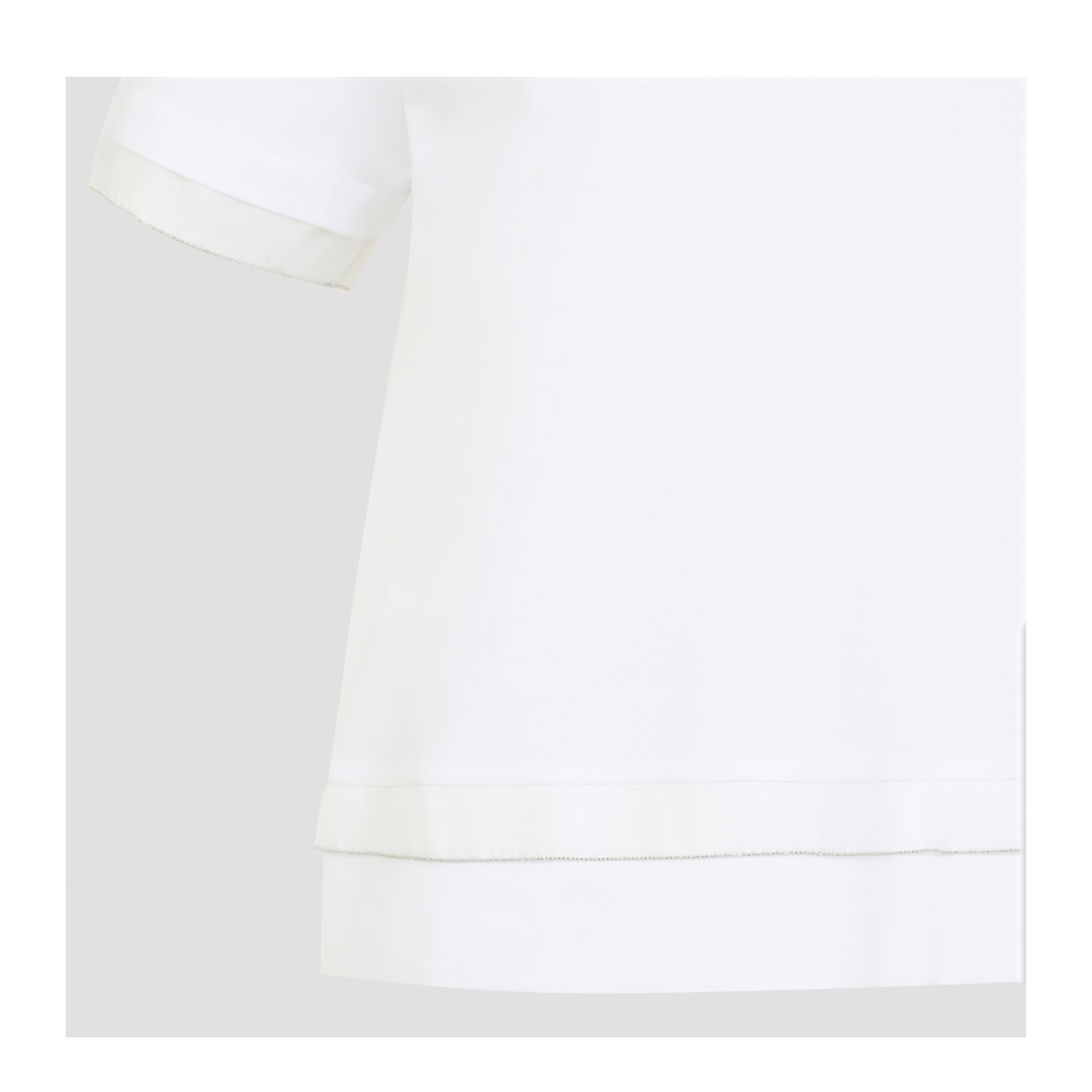 MAYFEYR - PESERICO - White Cotton T Shirt - A06739J00070A00A