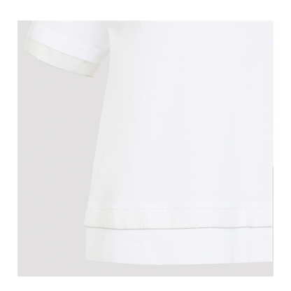 MAYFEYR - PESERICO - White Cotton T Shirt - A06739J00070A00A