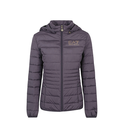 Core Recycled Technical Fabric Padded Hooded Jacket
