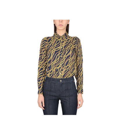 MAYFEYR - MICHAEL BY MICHAEL KORS - Silk Blend Shirt - MS340A68EE409MIDNIGHTBLUE