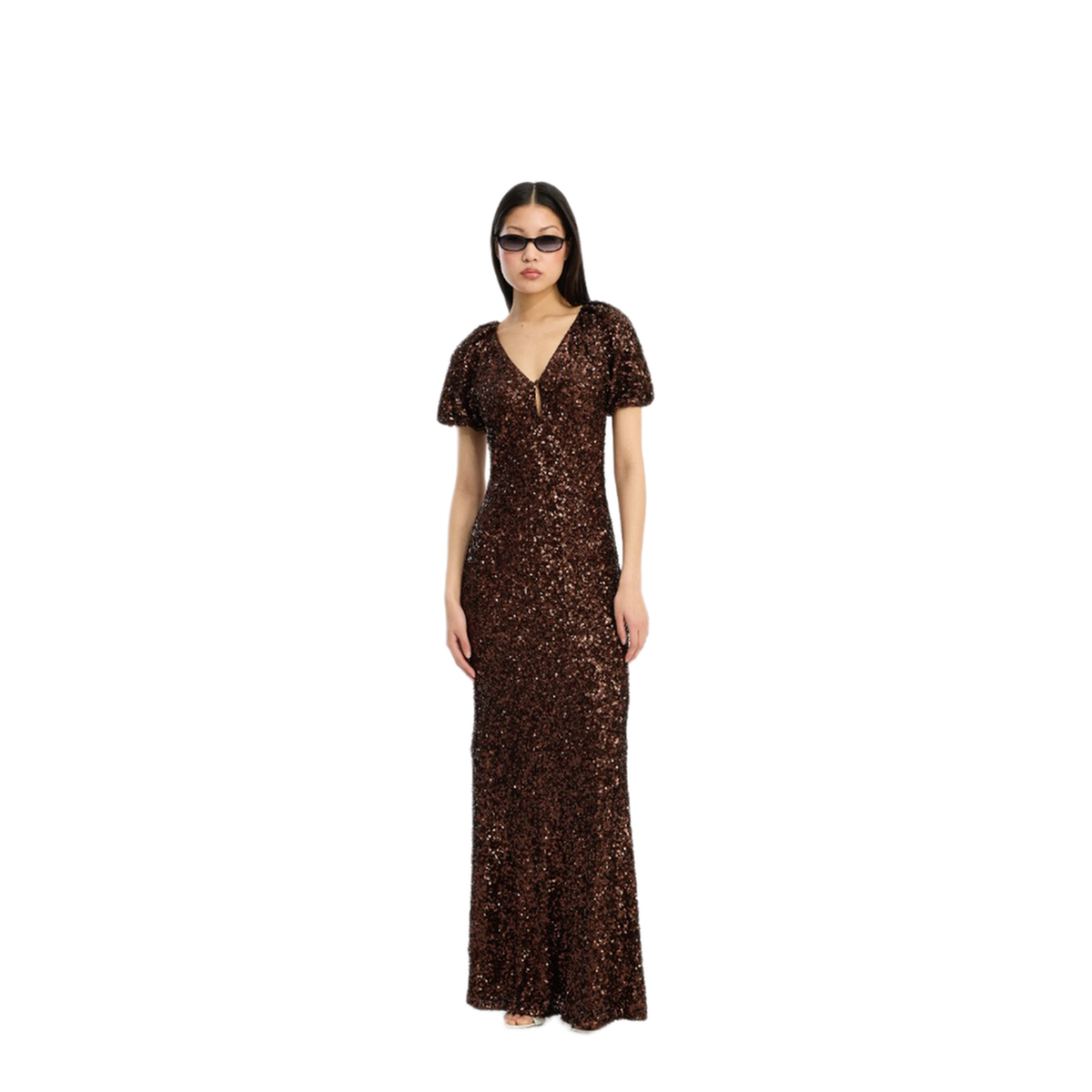 MAYFEYR - Rotate - V Neck Midi Dress - 1149272910