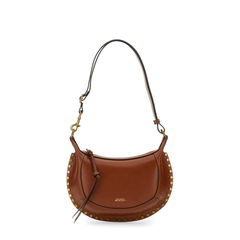 Oskan Moon Calf Leather Shoulder Bag - Cognac