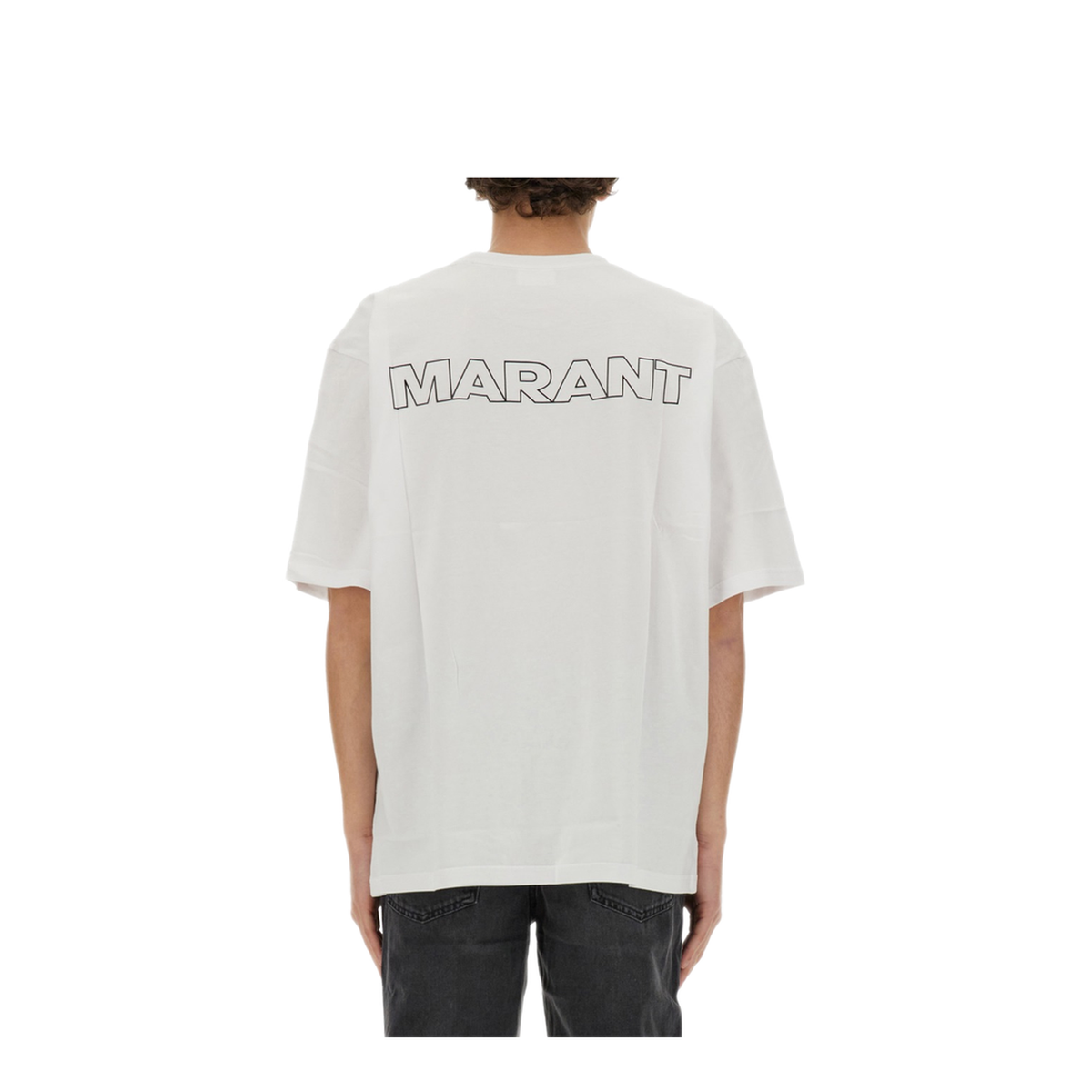 MAYFEYR - Isabel Marant Étoile - Guizy T Shirt - TS0079HBB2N18H20WH
