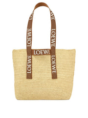 Fold Shopper Raffia Tote Bag