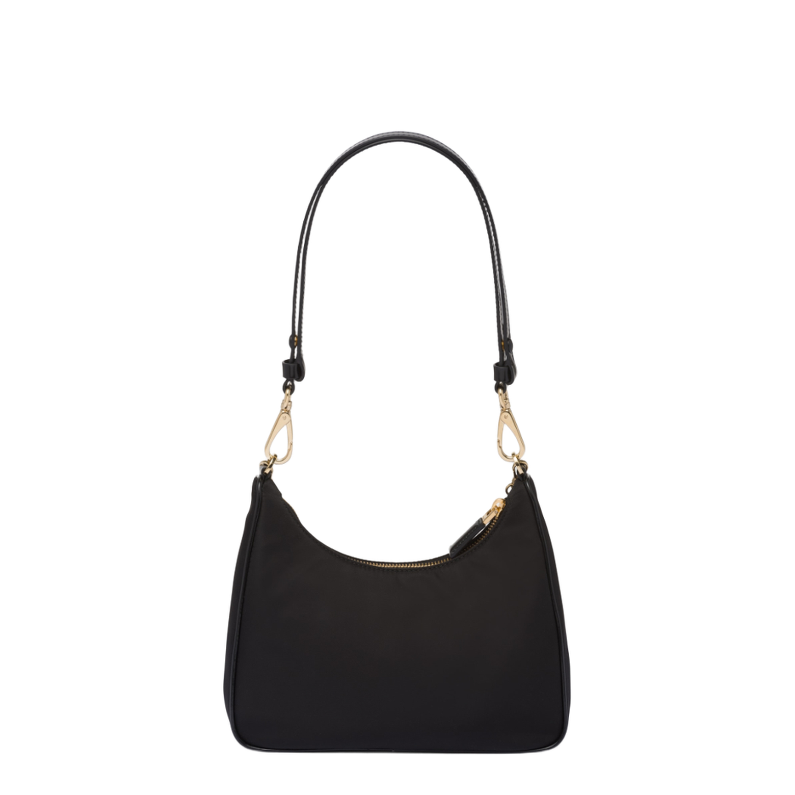 Nylon Mini Crossbody Bag Black
