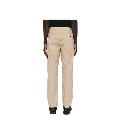 Logo Cotton Cargo Trousers