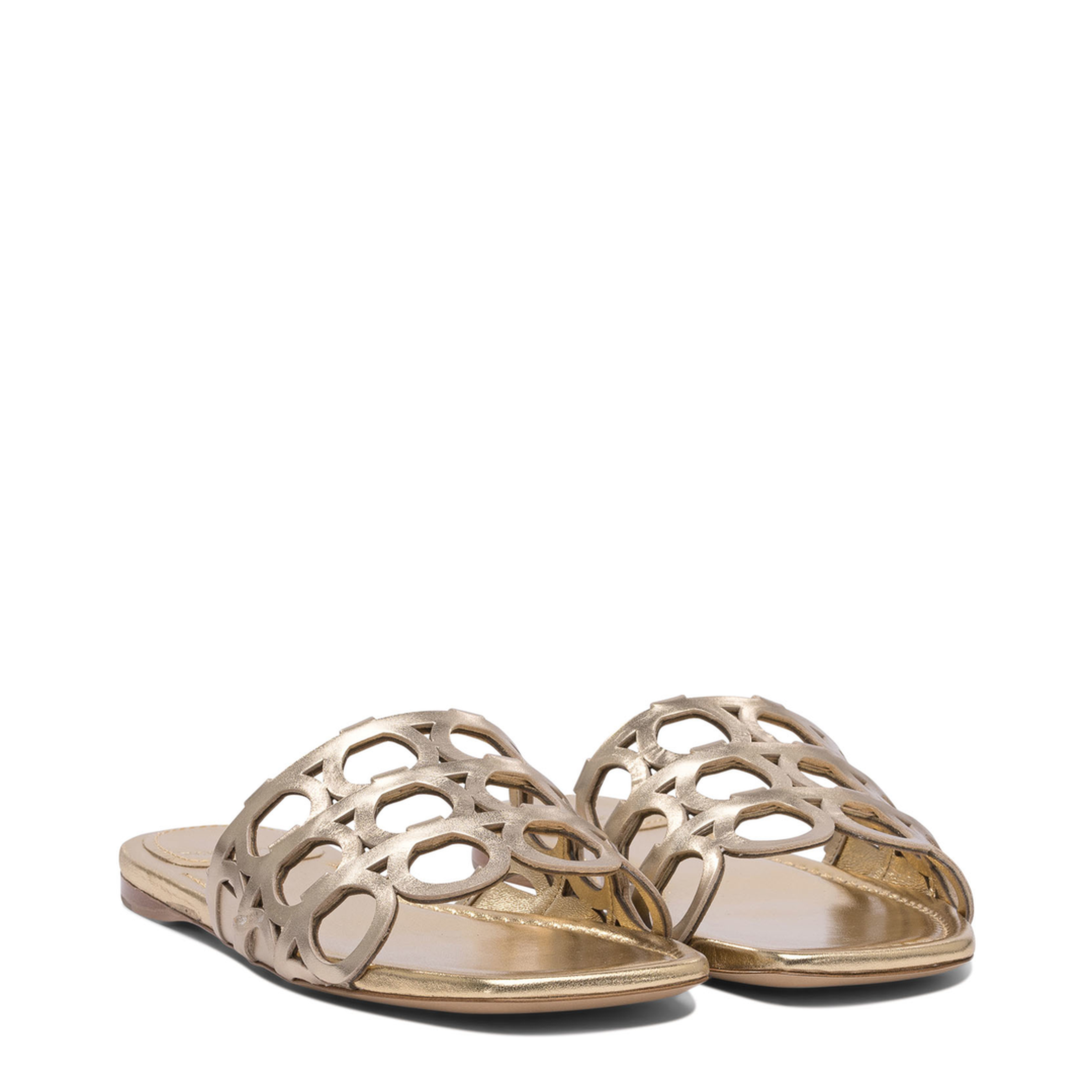 MAYFEYR - Ferragamo - Low Leather Sandals - 0782519