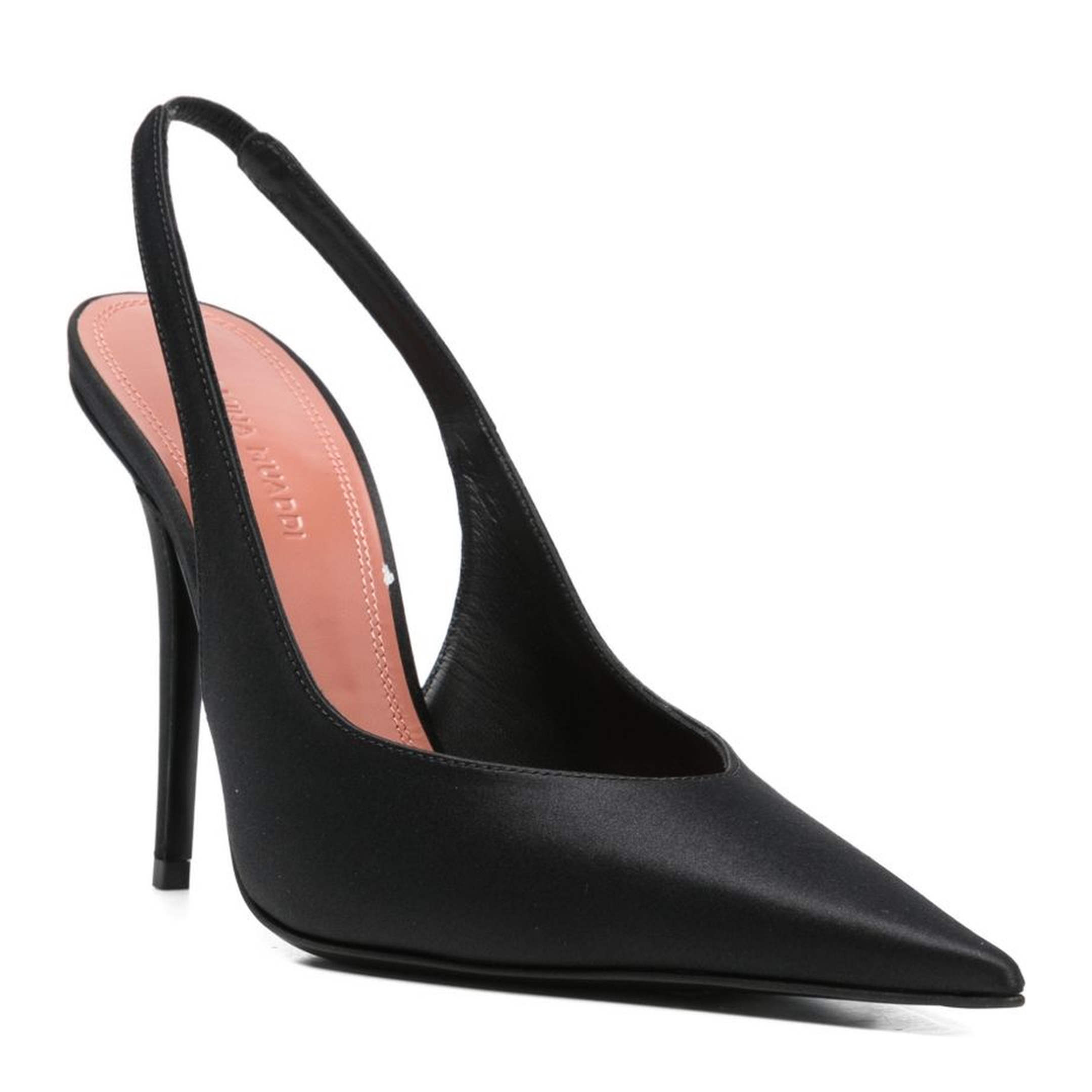 MAYFEYR - Amina Muaddi - Heel Black - 13S361028ANOBLACKSATIN