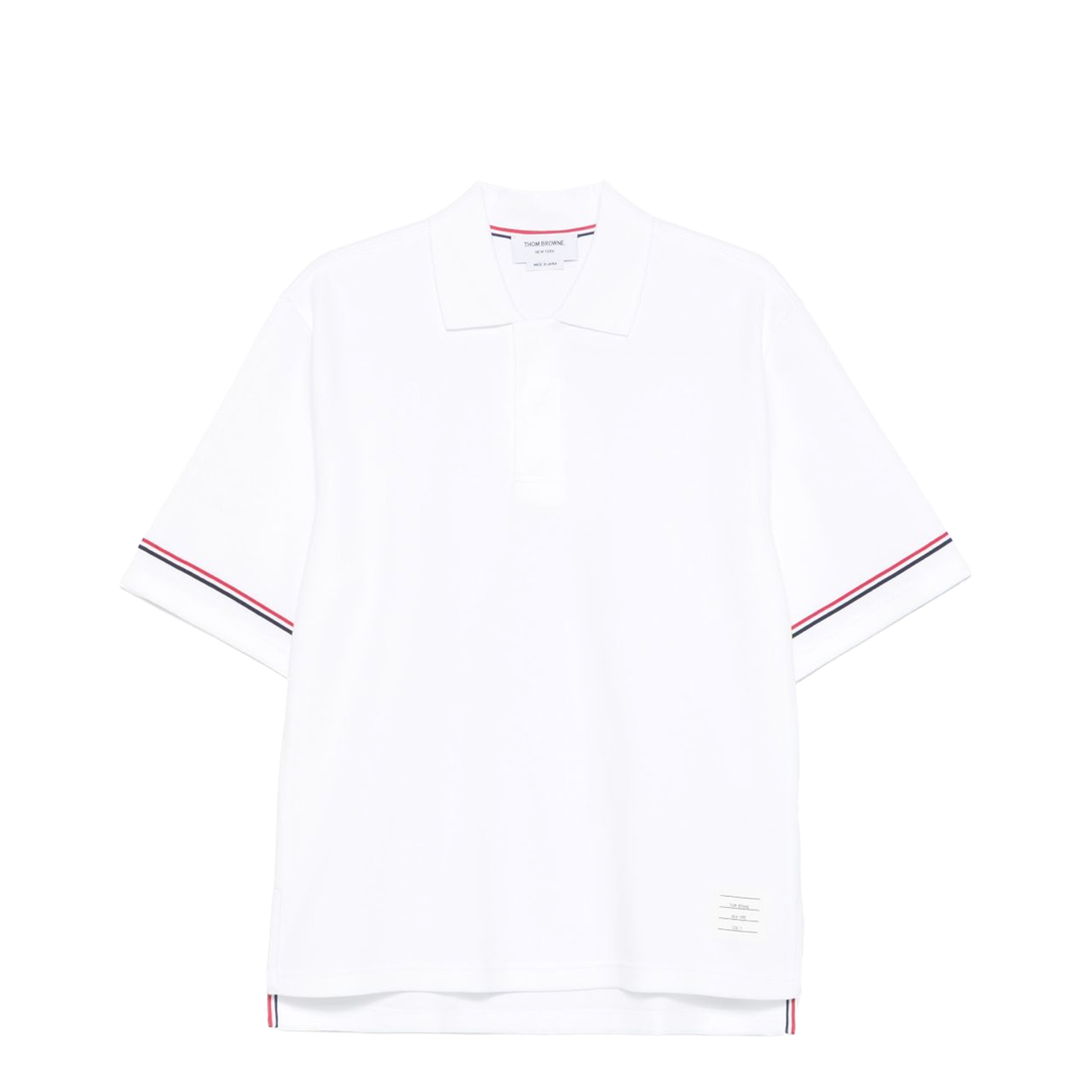 Rugby Fit RWB Stripe Short Sleeve Polo Shirt