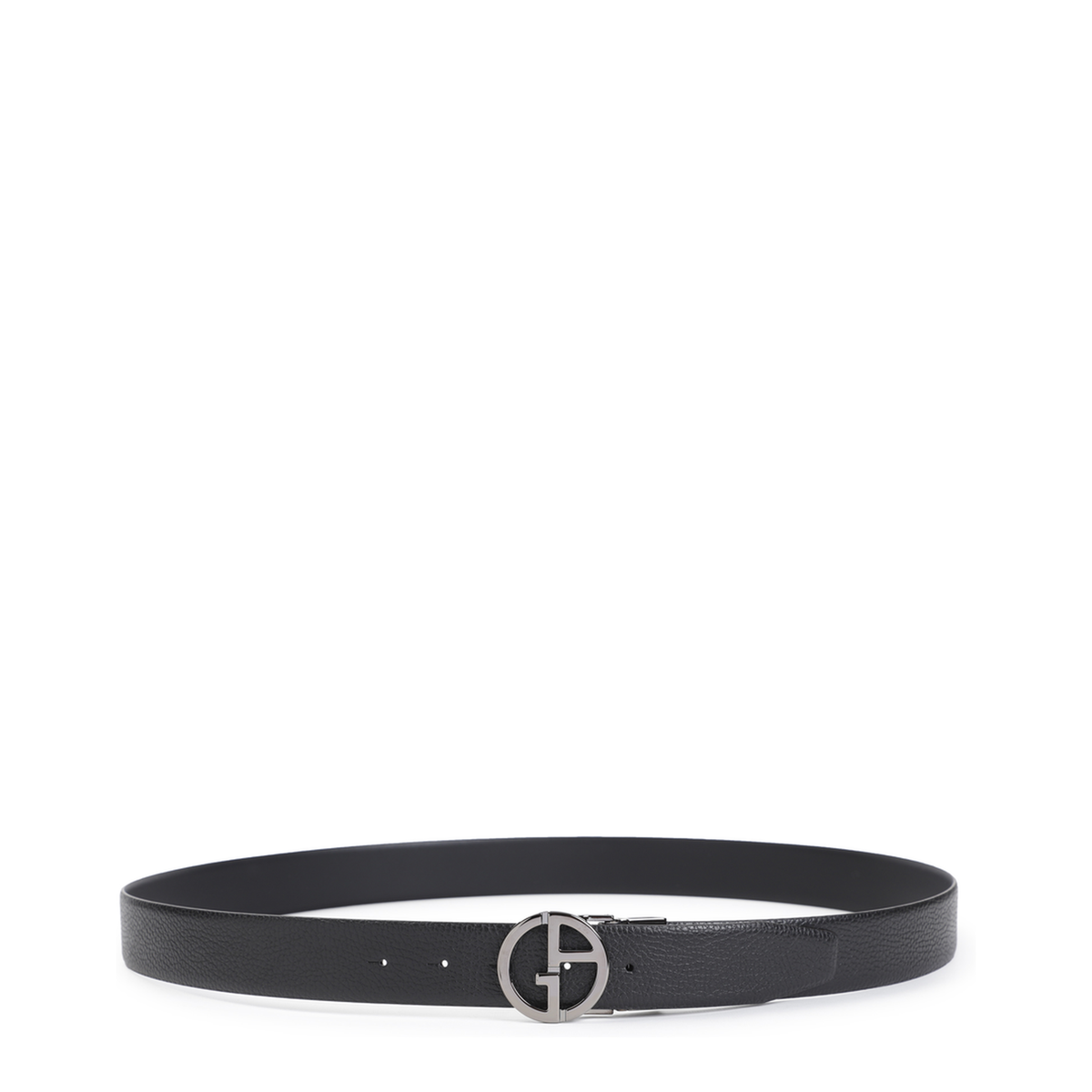 MAYFEYR - GIORGIO ARMANI - Black Calf Leather Belt - Y2S453YSR3X81386