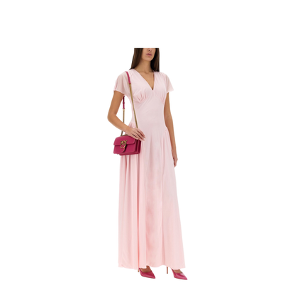 Long Dress with Drape