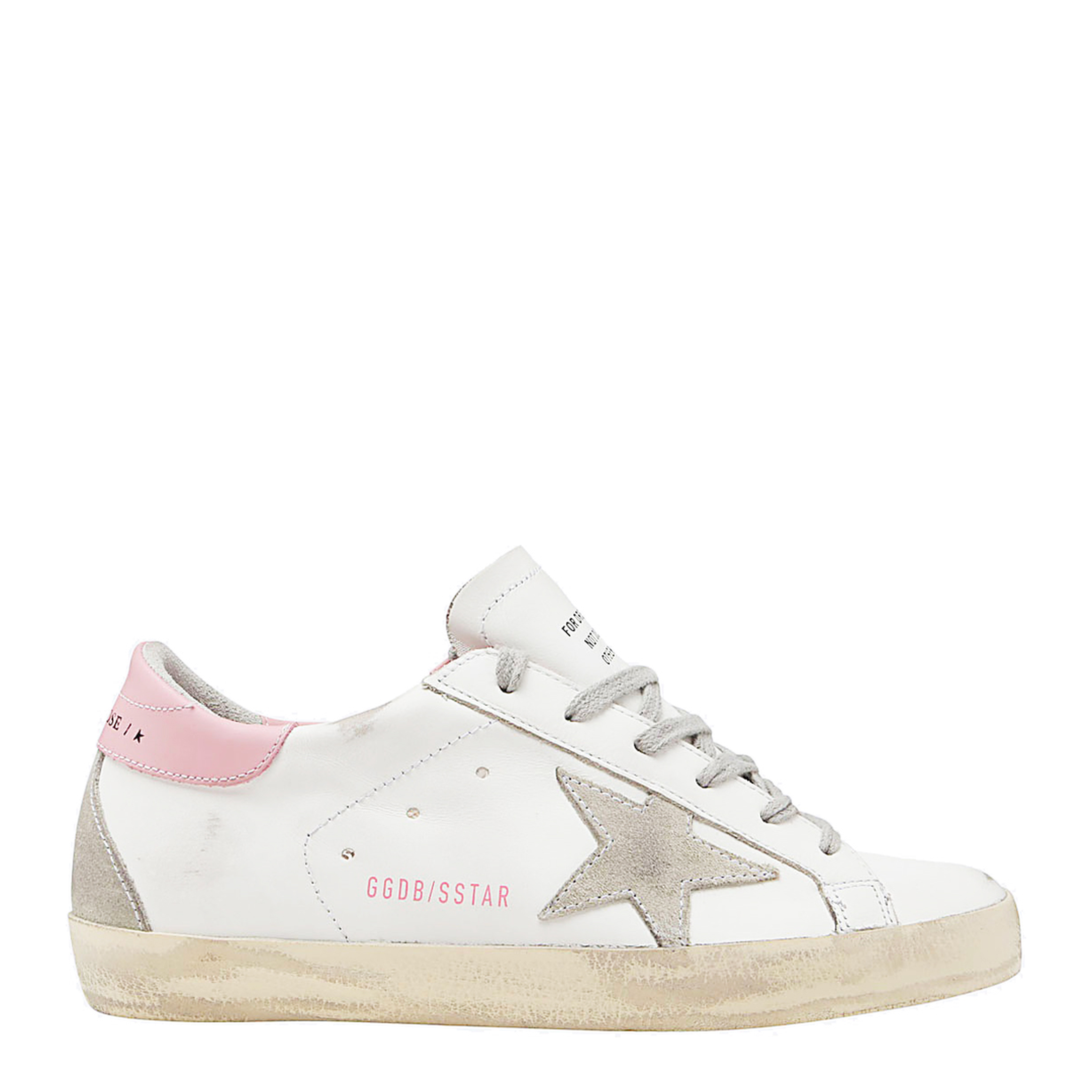 Superstar Pinktab Suede Star Sneakers