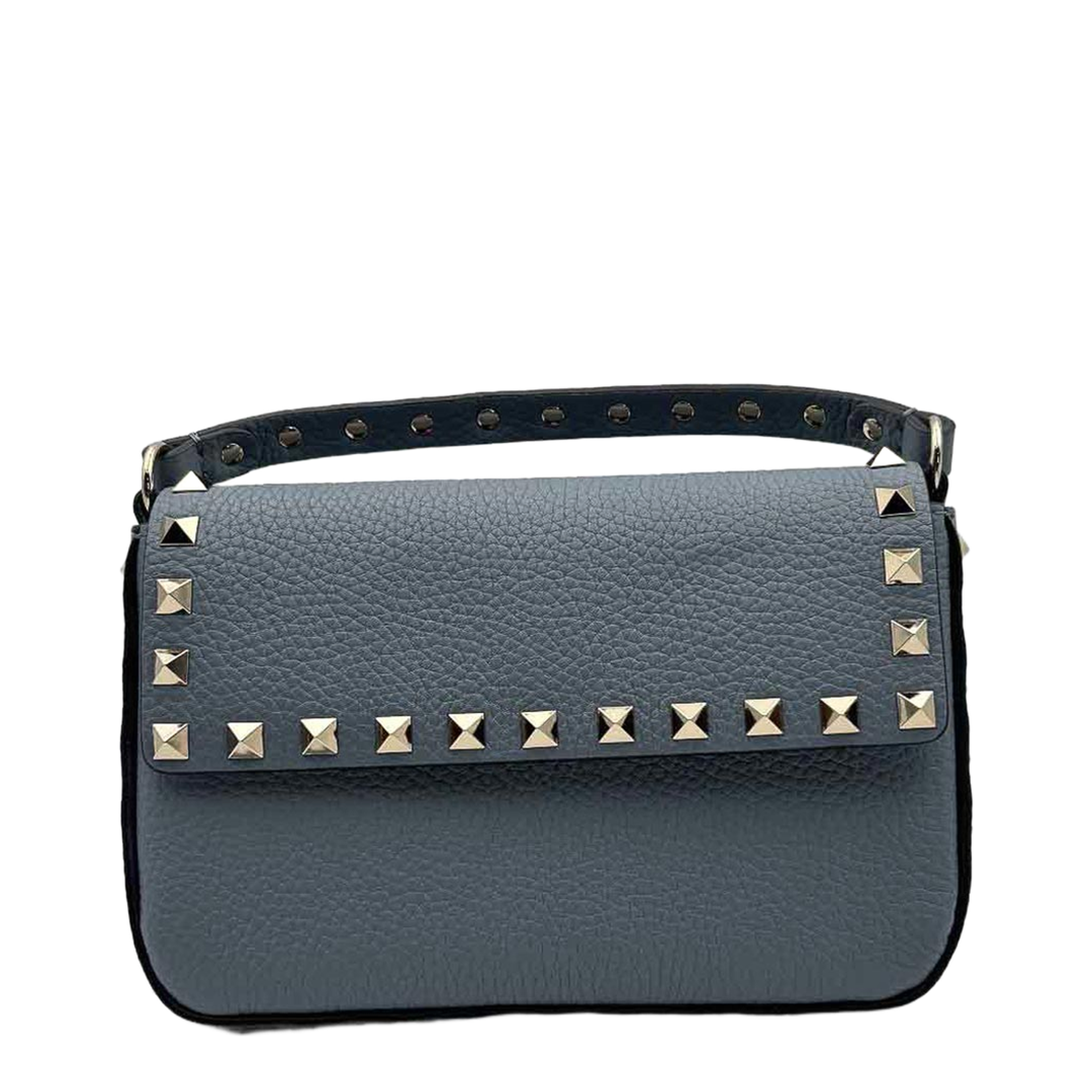 Rockstud Leather Mini Bag