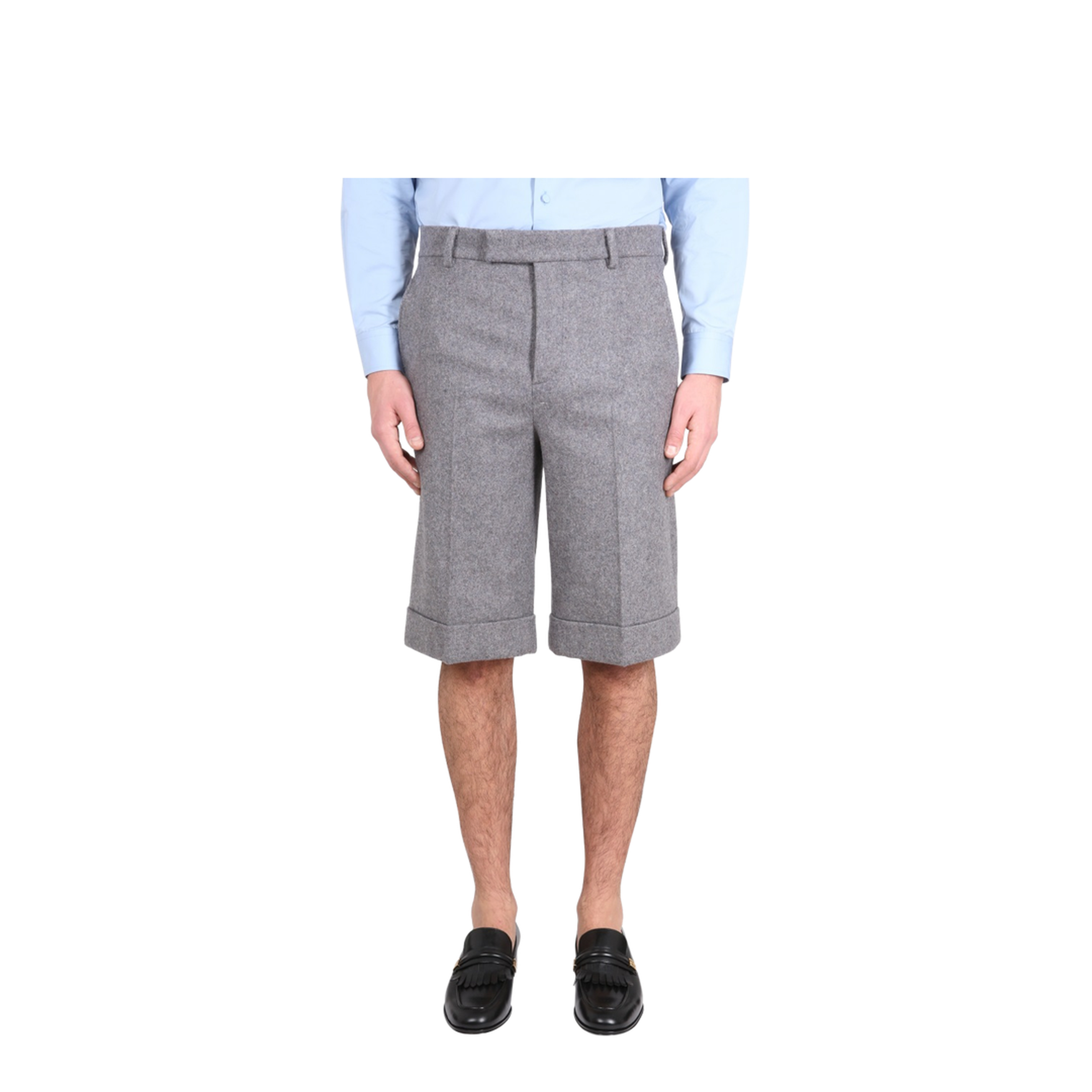 Melange Cloth Shorts