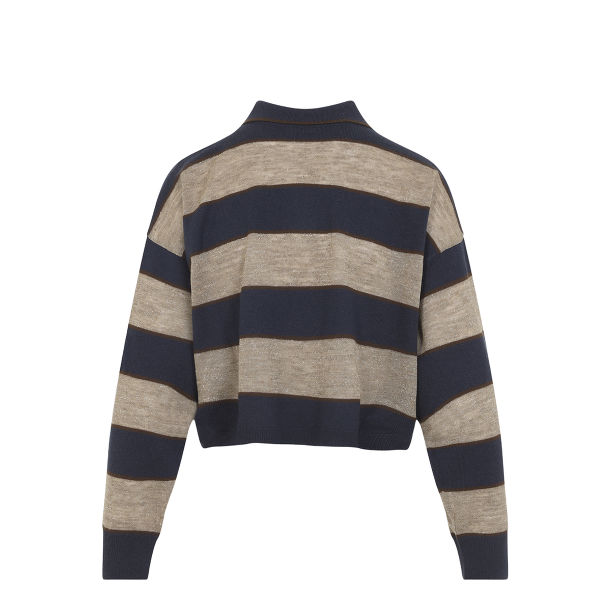 MAYFEYR - Brunello Cucinelli - Jersey Striped Polo - M16221605CNQ41