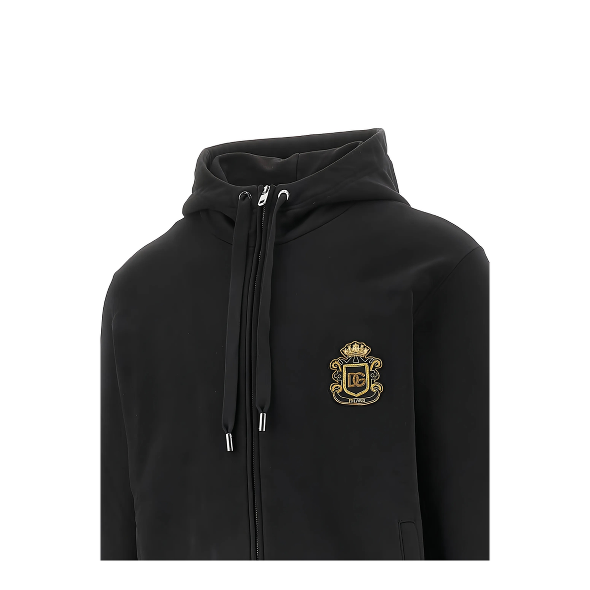 MAYFEYR - Dolce & Gabbana - Sweater With Heraldic Patch - G9BGDZG7PZTN0000