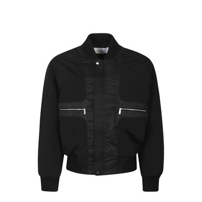 Bookish Chain Insideout Bomber Jacket