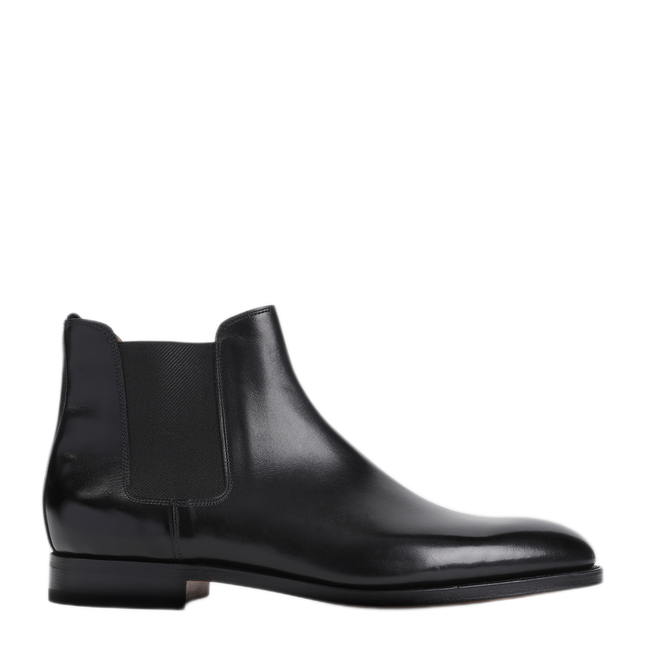 MAYFEYR - John Lobb - Black Calf Leather Lawry Boots - 424041L1R