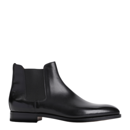 MAYFEYR - John Lobb - Black Calf Leather Lawry Boots - 424041L1R
