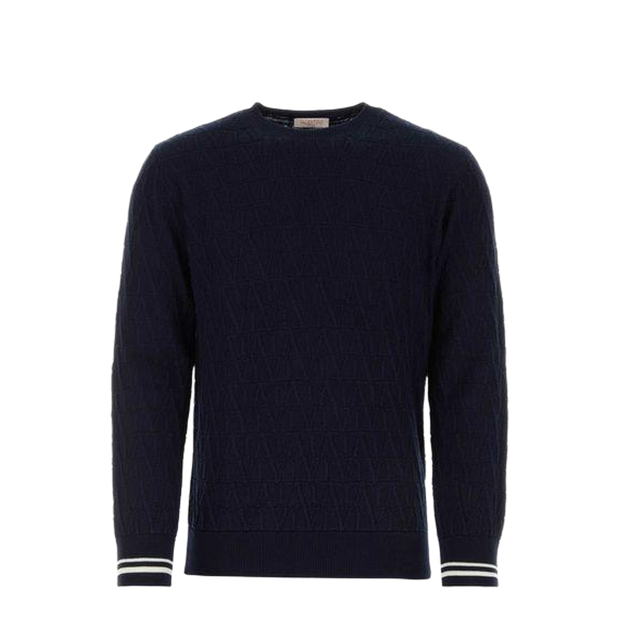 Dark Blue Cotton Sweater