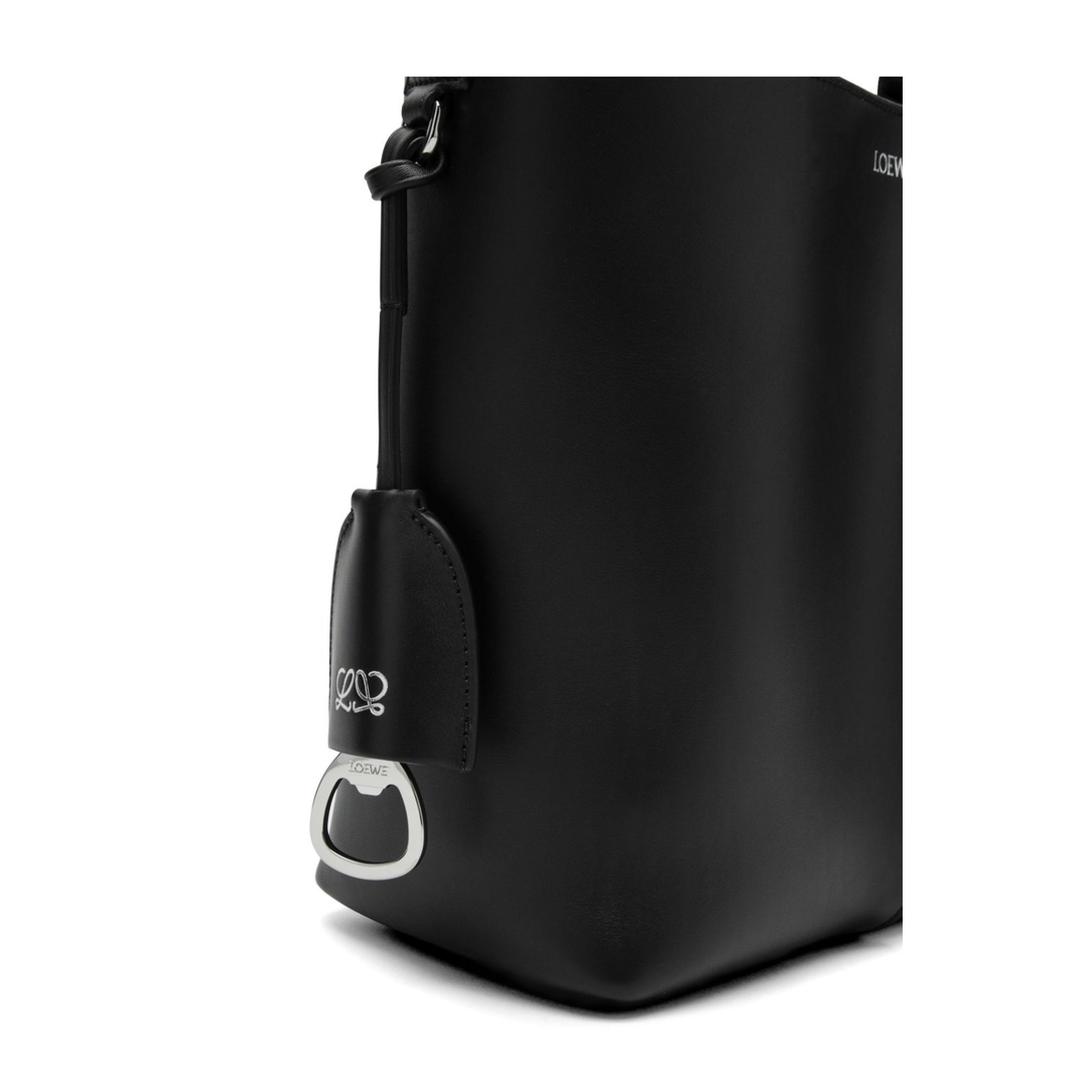 Loop Hobo Medium Calfskin Hobo - Black