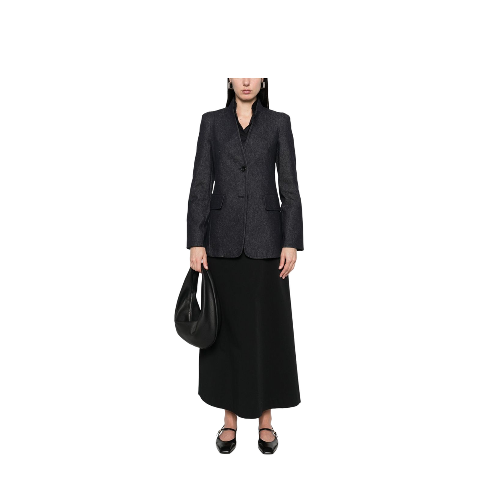 Cotton Single-Breasted Jacket