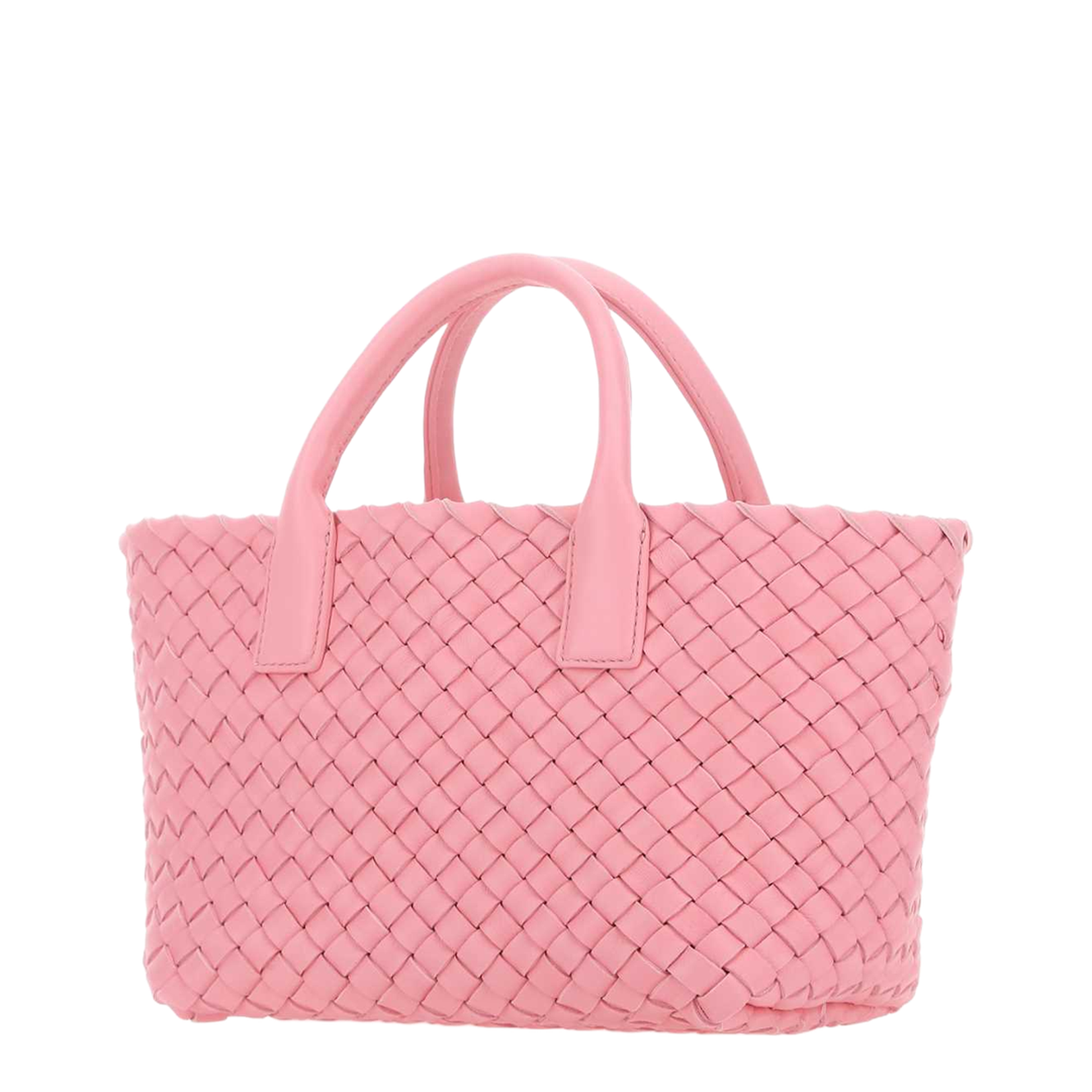 Cabat Mini Leather Handbags - Pink