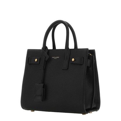 Sac de Jour Nano Leather Shoulder Bags - Black