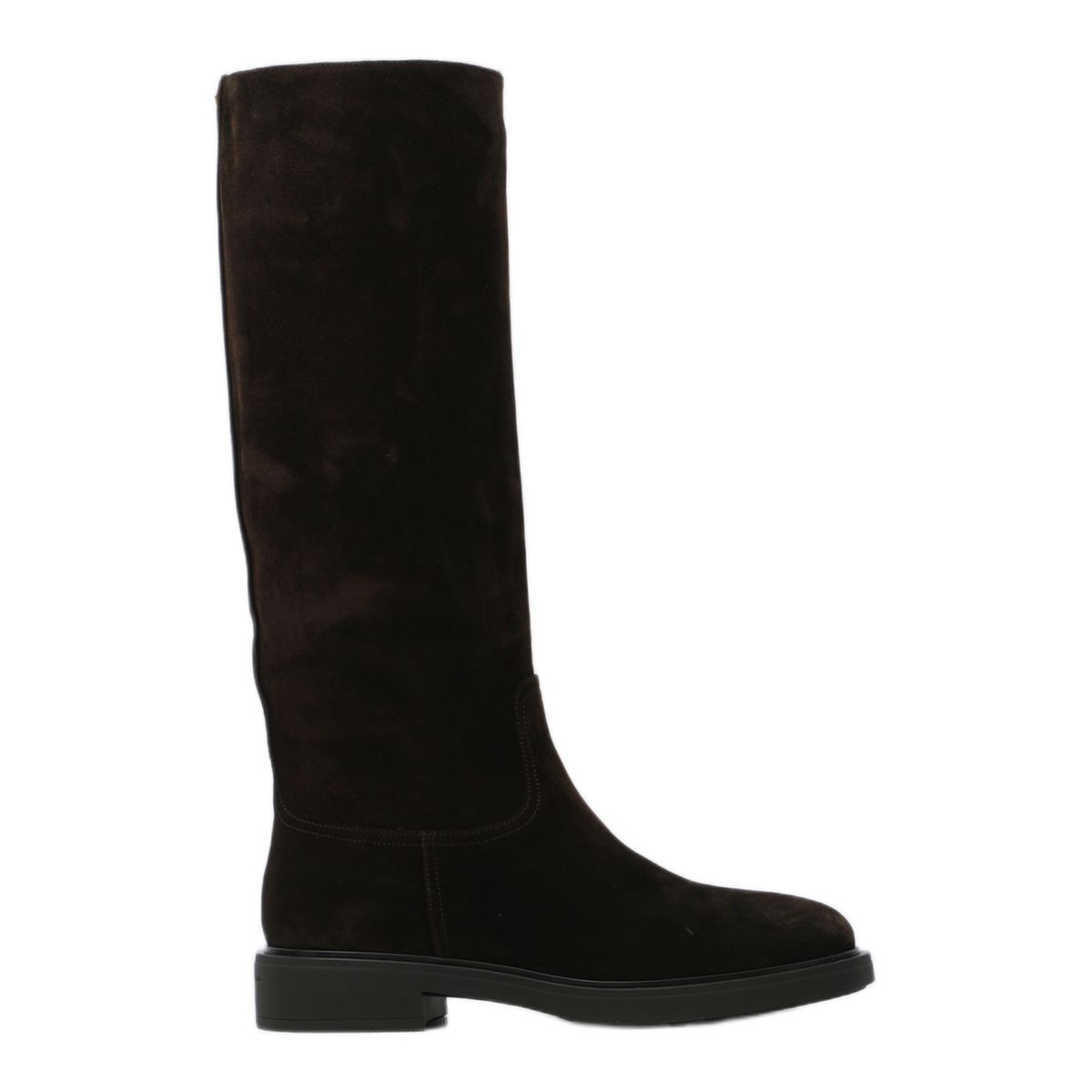 MAYFEYR - Gianvito Rossi - Ascott Boots In Moka Suede - G8012820GOMMOKA