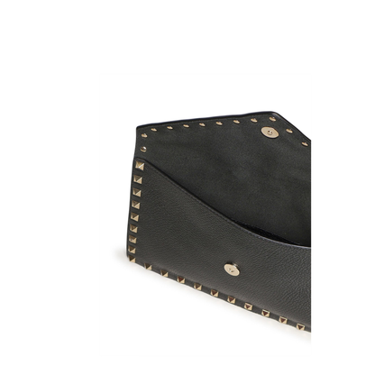 MAYFEYR - Valentino - Grainy Calfskin Rockstud Pouch - 9W2P0P87VSH0NO