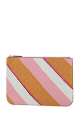 Multicolor Nappa Leather Pouch